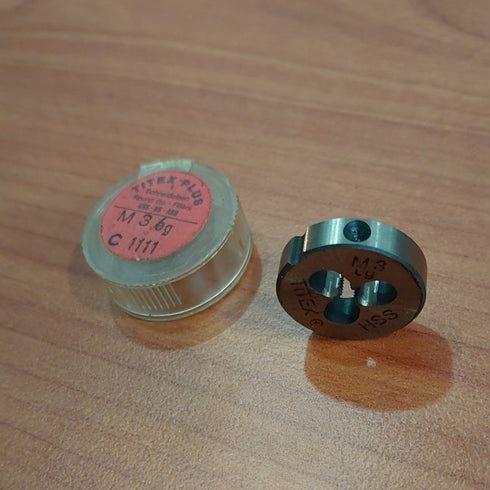 Metric Thread Die M 3 HSS, C1111